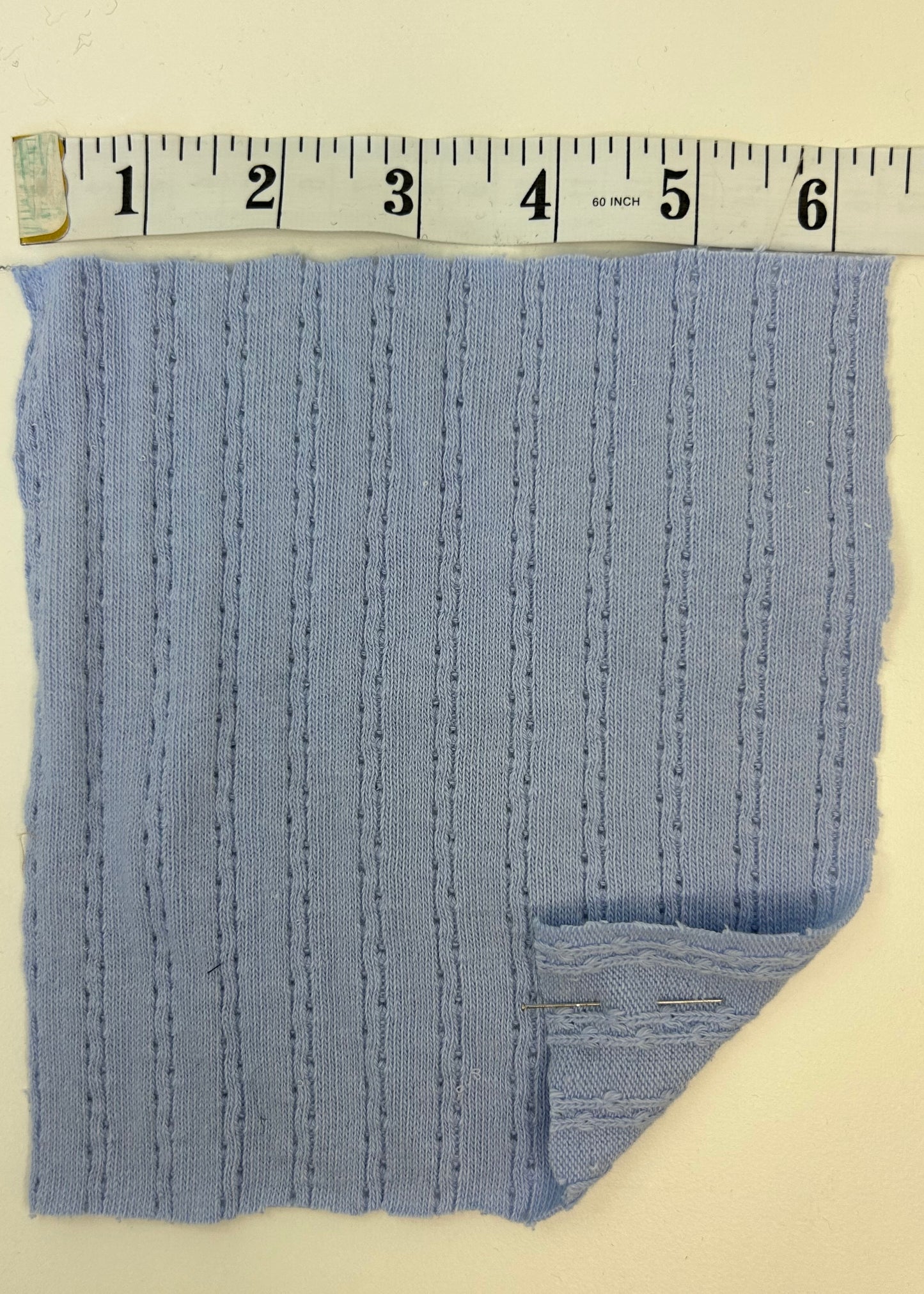 Blue knit