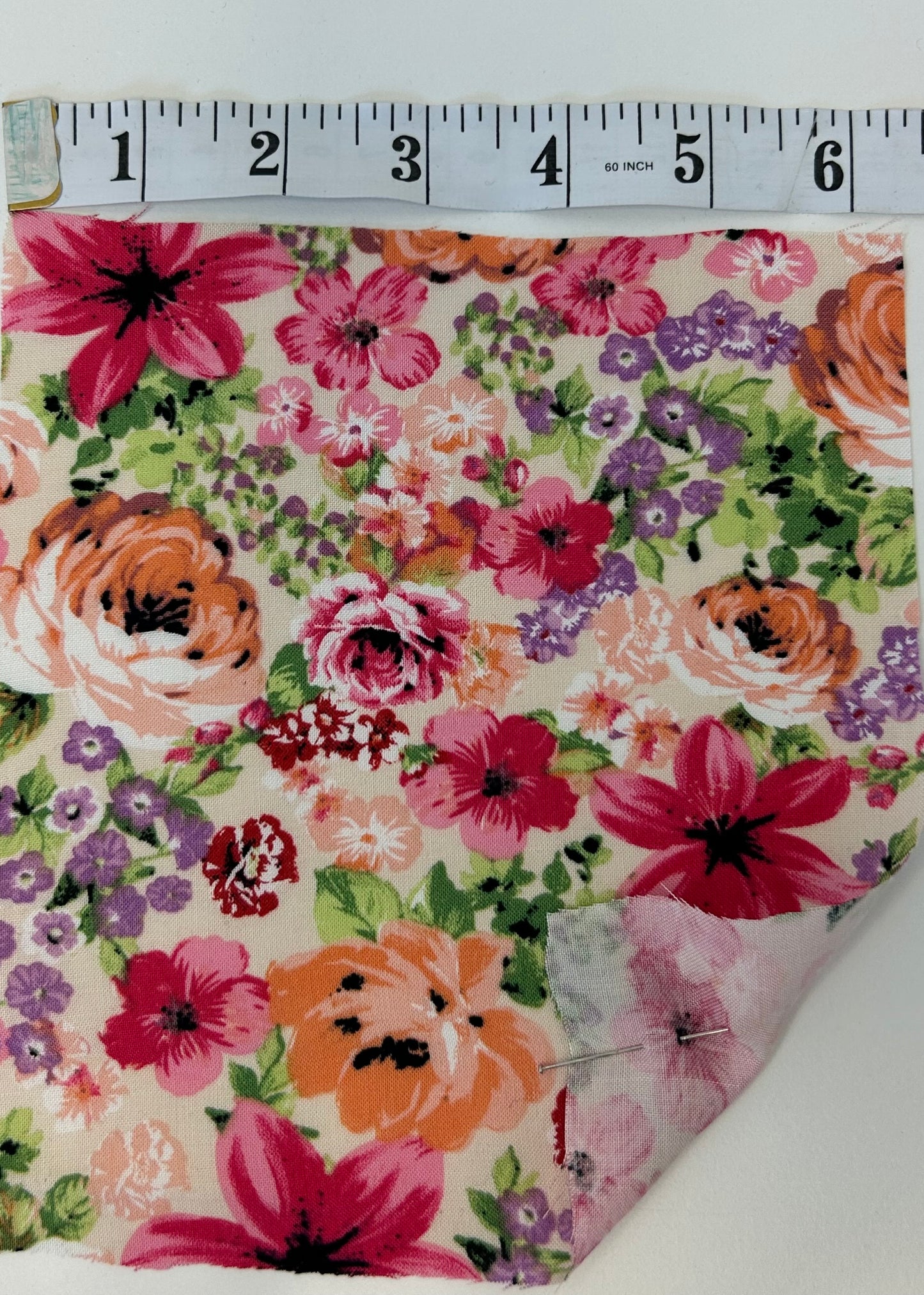 Rayon flower print