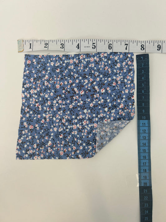 Melrose lower print small blue